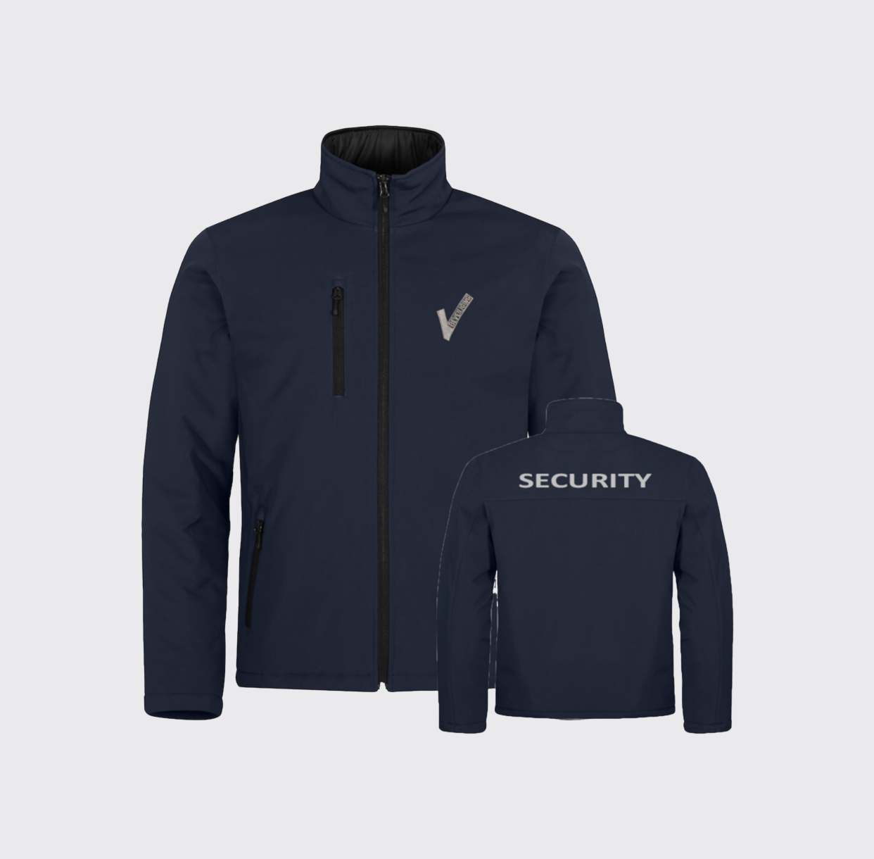 Padded Softshell Beveiligingsjack