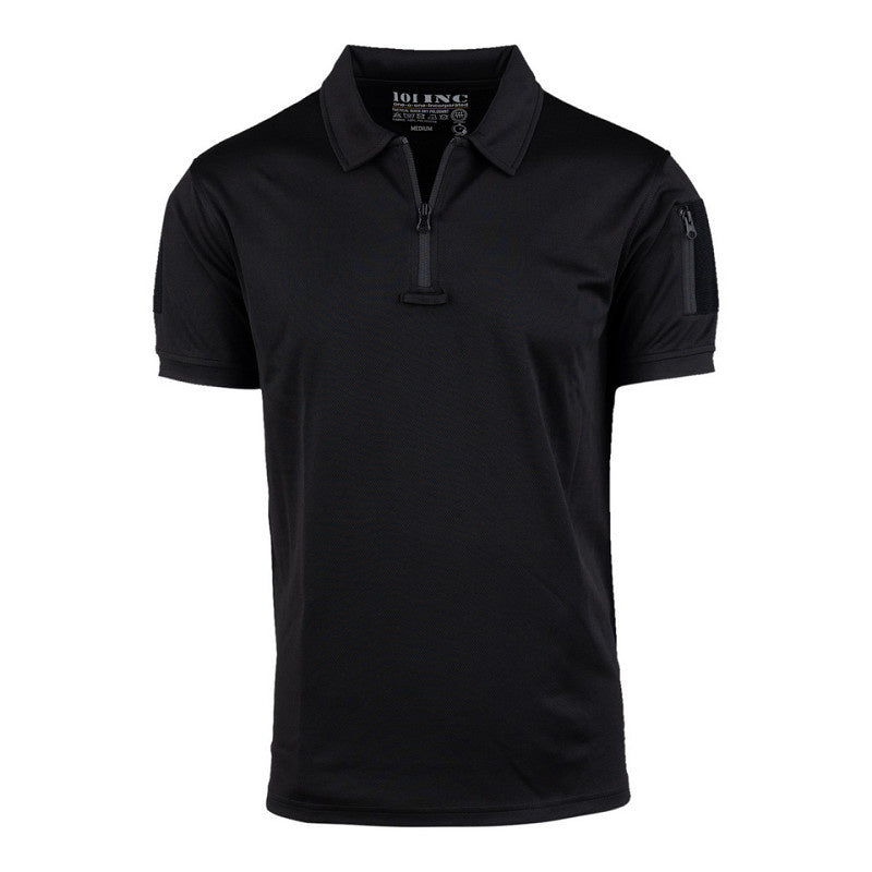 Tactical Zip Polo Quick Dry