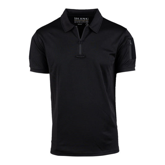 Tactical Zip Polo Quick Dry