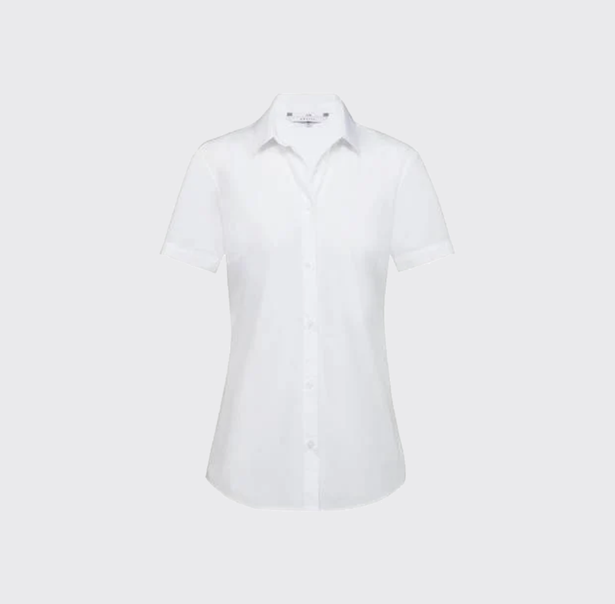 GREIFF Blouse Simple Regular Fit Korte Mouwen