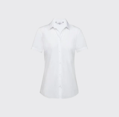 GREIFF Blouse Simple Regular Fit Korte Mouwen