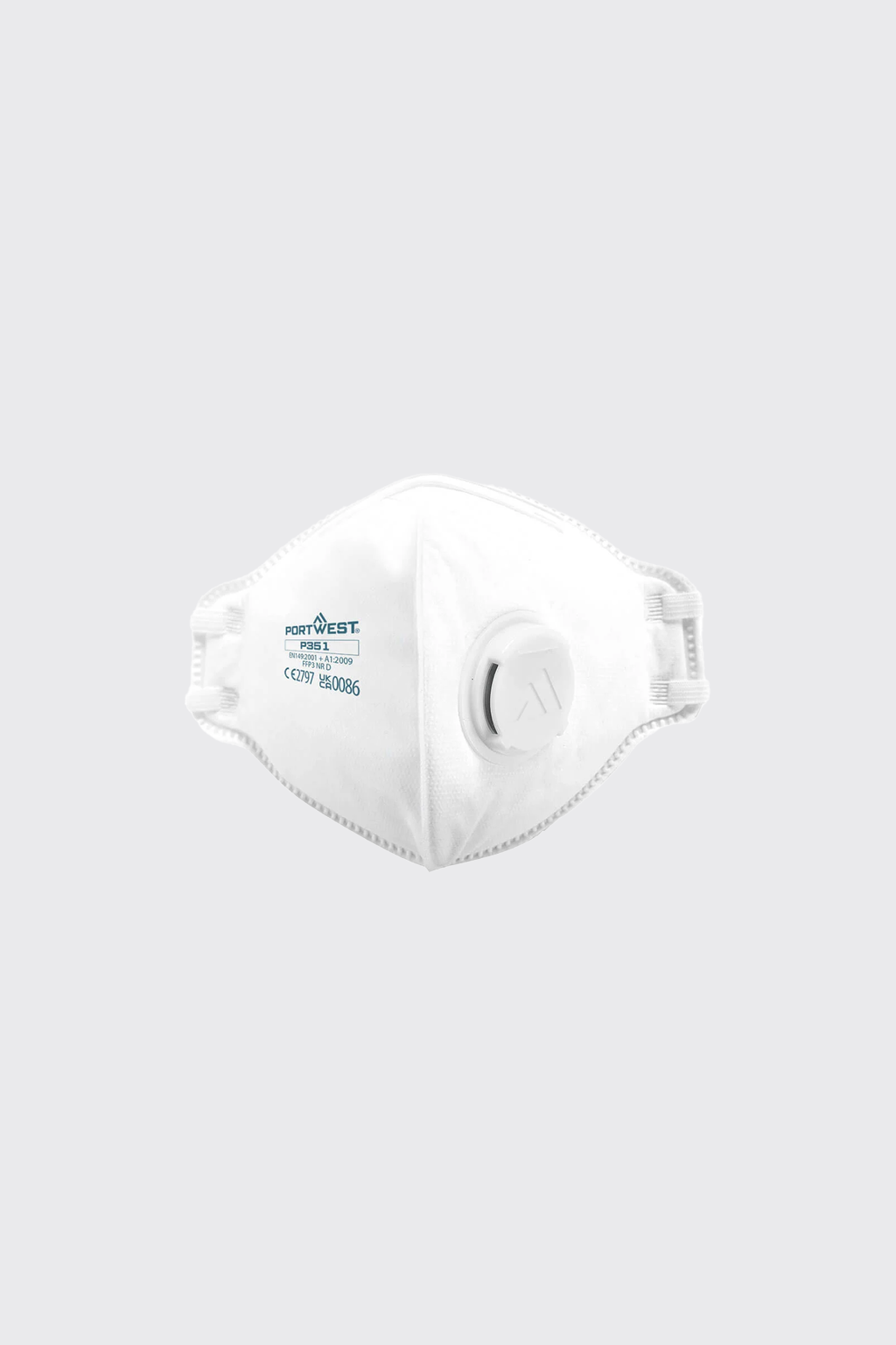 PORTWEST FFP3 Dolomite Plat Gevouwen Masker (20 stuks)