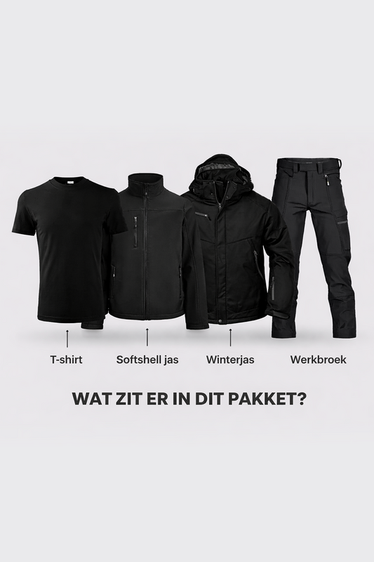 Pro beveiligingskleding pakket - Complete set