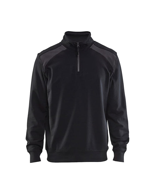 Blaklader Sweatshirt half-zip 2 tone